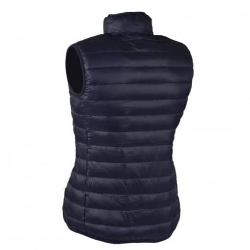 bodywarmer chauffant pour femmes - dos