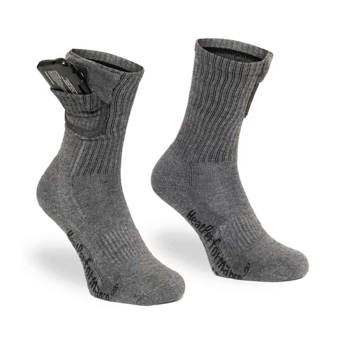 Chaussettes chauffantes en laine unisexe