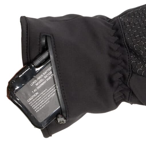 gants chauffée velo avec batterie