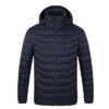 Doudoune chauffante bleu foncé