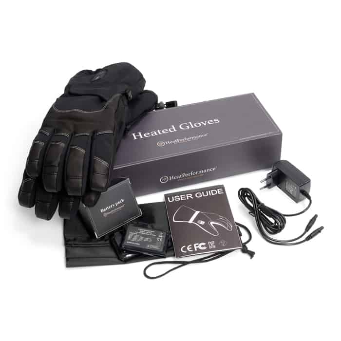 2 paires【Gants Chauffants Fins+Gants épais Hiver】Gants Combinés