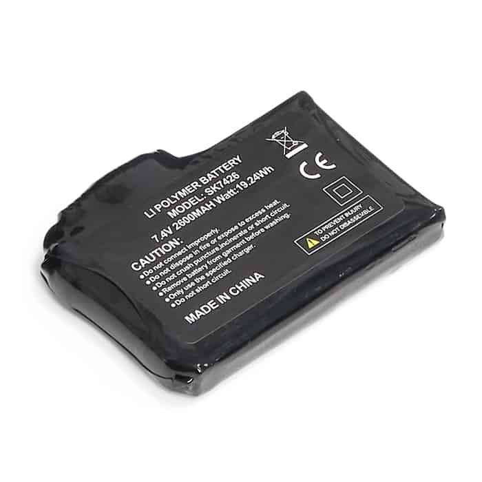 Batterie ( 1 pièce )  2600 mAh - rechargeable - HeatPerformance®