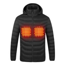 Heat Experience - Pull chauffant - Taille S - Homme - Vêtements chauffants  - Batterie